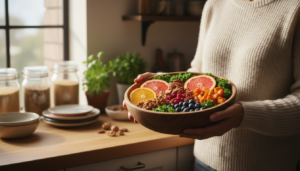Como a Alimentação Pode Ajudar a Combater a Flacidez